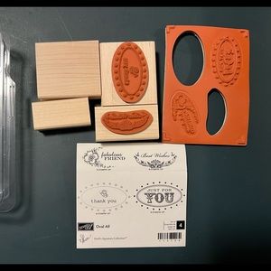 Stamping Up Oval All set